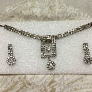 Necklaces and earrings