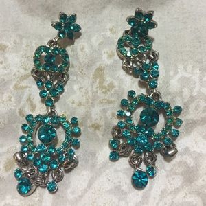 Blue earrings