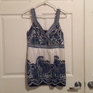 Paisley tank top