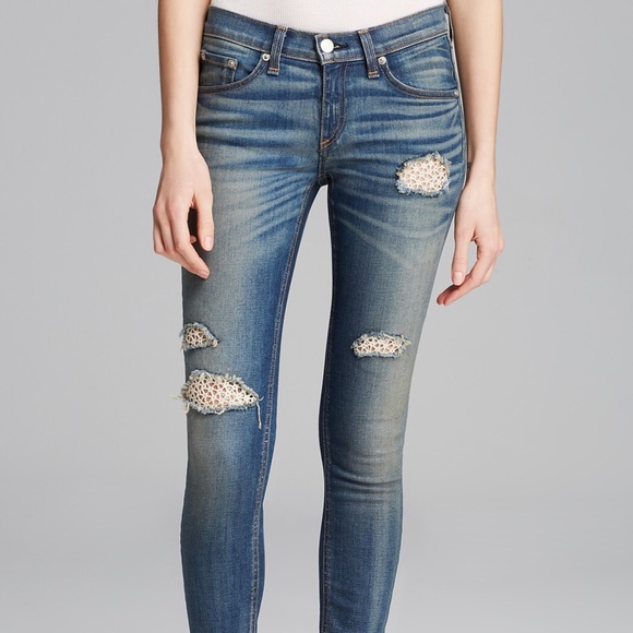rag & bone Denim - Rag & Bone Crochet Lace jeans 28