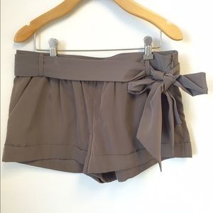 Belted Shorts