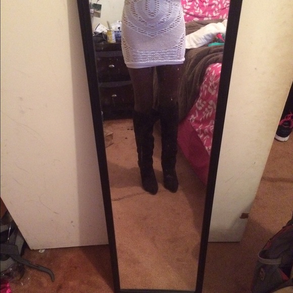 Black thigh high boots - Picture 4 of 4