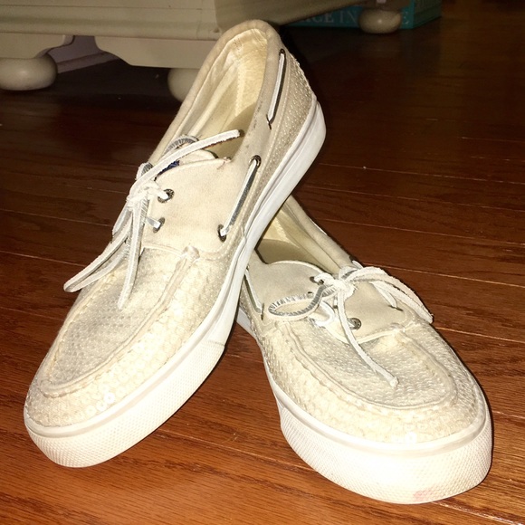 Sperry Top Sider With Sequins