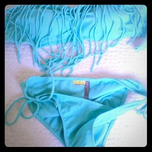 Two piece bathing suit