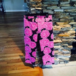 Lilly Pulitzer floral Capri pants