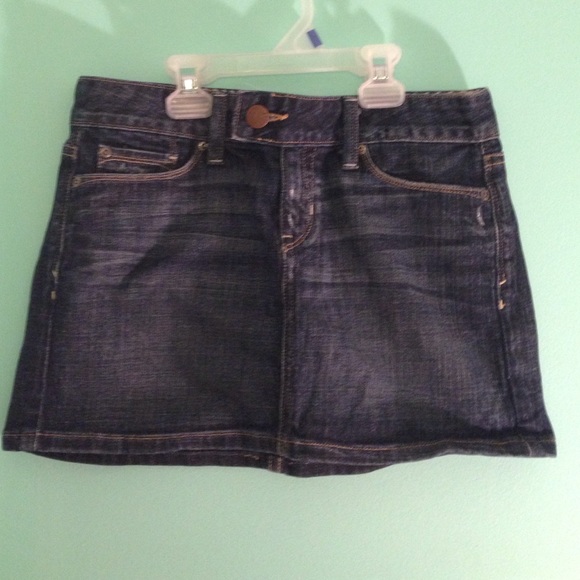 Gap jean skirt
