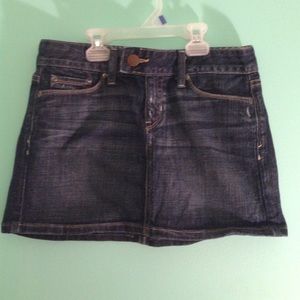 Gap jean skirt