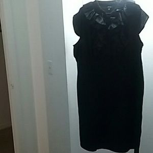 Black cocktail dress