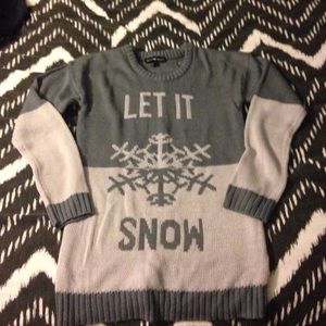 Let it snow sweater