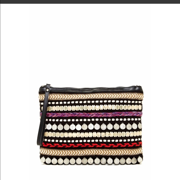 Big Buddha Zip Top Clutch