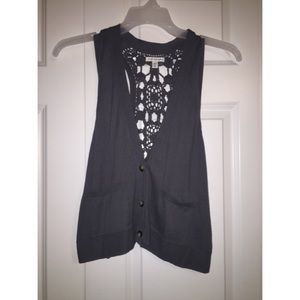 AE Lace Sweater Vest