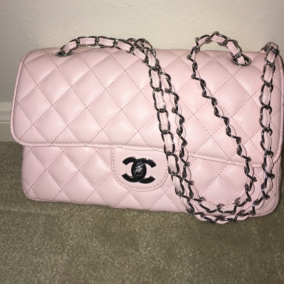 Pale Pink Girly Shoulder Bag