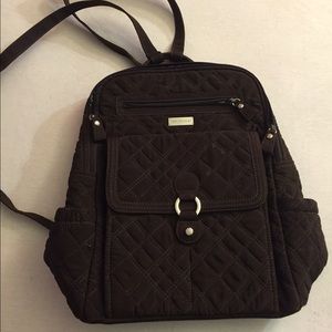 Vera Bradley Brown Zebra Bag