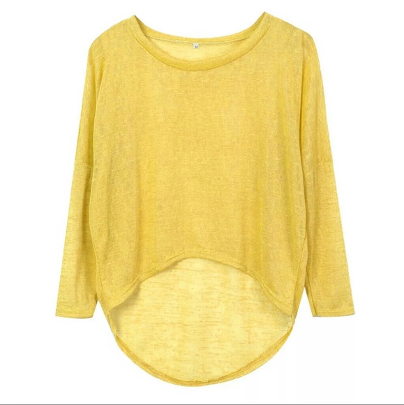 Sweaters - Baggy Hi-Lo Top. READ DESCRIPTION!