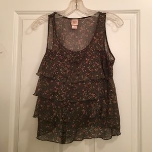 Olive Green Tank Top