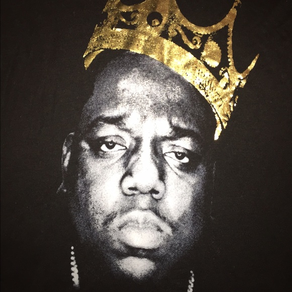 BIG Poppa Biggie Smalls Brooklyn Tee Shirt Top S