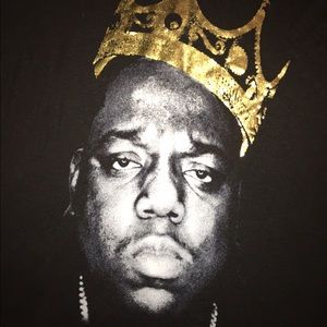 BIG Poppa Biggie Smalls Brooklyn Tee Shirt Top S