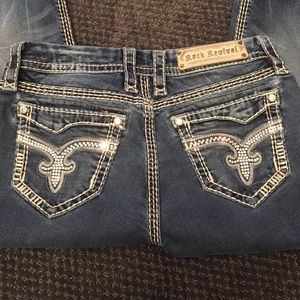 Rock Revival Easy Capri. Size 28.