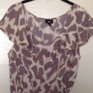 Animal Print Top