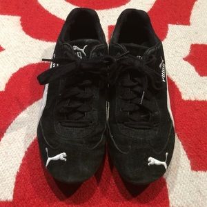 Puma Black Women's Speed Cat Sport Shoes