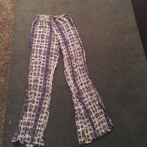 Patterned Flow Pants