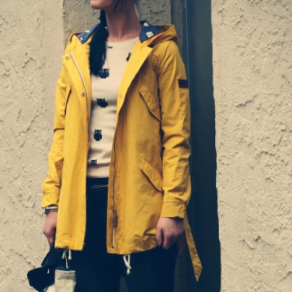 Anthropologie Daughters of the Liberation raincoat