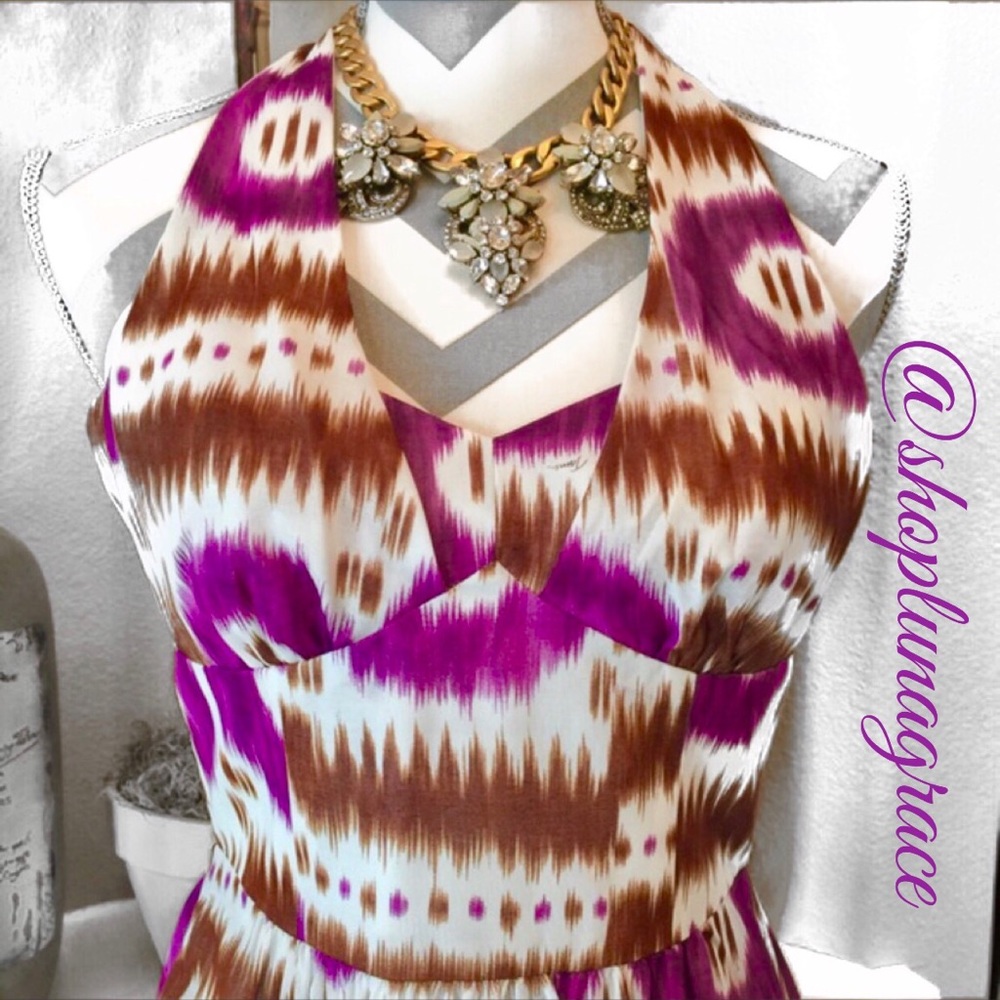 Trina Turk Alejo Halter Dress - Picture 2 of 4