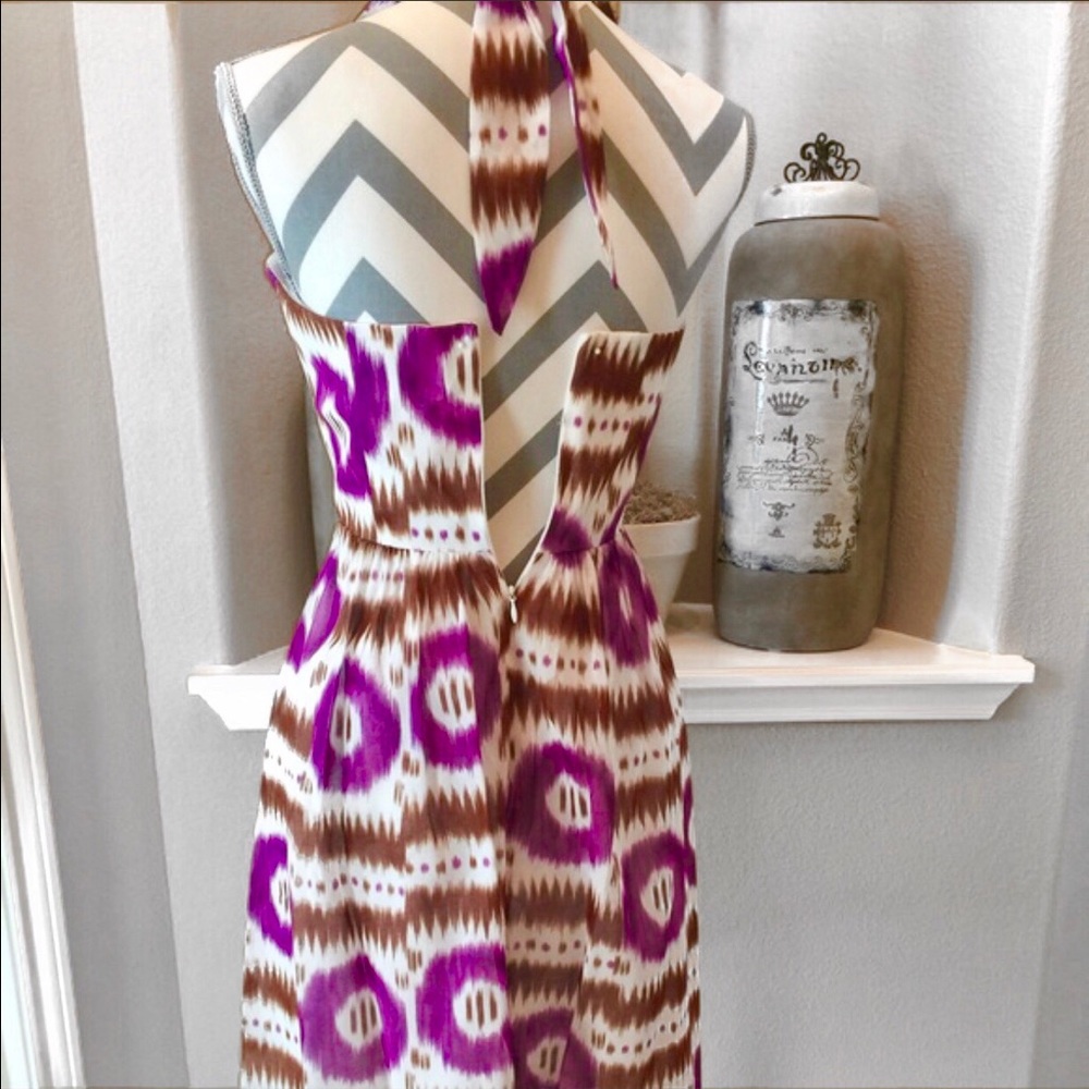 Trina Turk Alejo Halter Dress - Picture 3 of 4