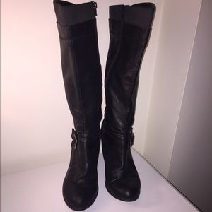 Fergalicious by Fergie black tall boots. Size 9