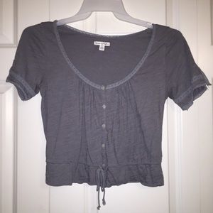 AE Short Sleeve Crop