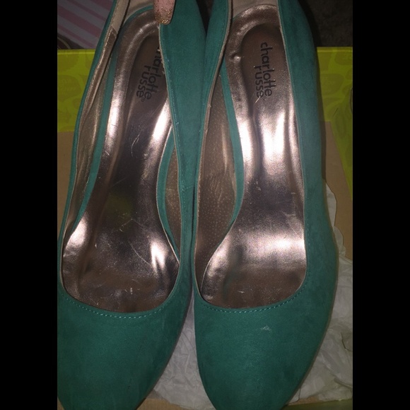 Teal wedges - Picture 1 of 3