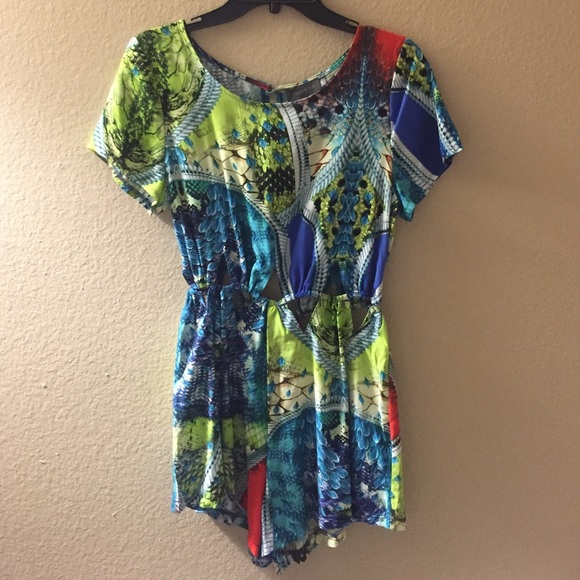 LF colorful romper