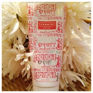 **Price Drop!** Light, Fresh Coach Poppy Lotion
