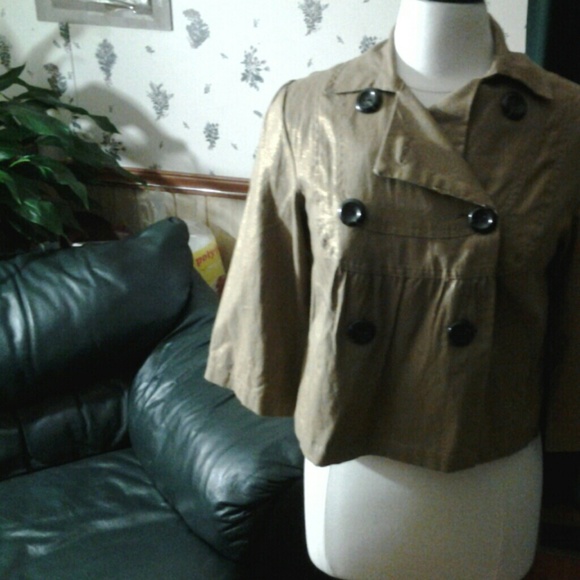 Metallic colored jacket