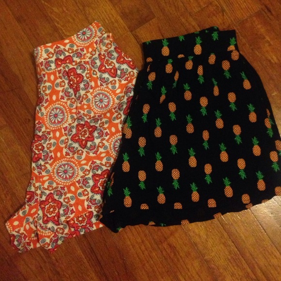 High Waisted Flowy Shorts