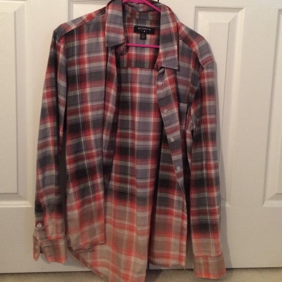 URBAN OUTFITTERS OMBRÉ FLANNEL