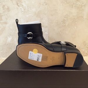 Gucci Shoes - BNWT Gucci Buckle Motorcycle Boot Gucci Shoes - BNWT Gucci Buckle Motorcycle Boot