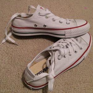 White Converse Sneakers