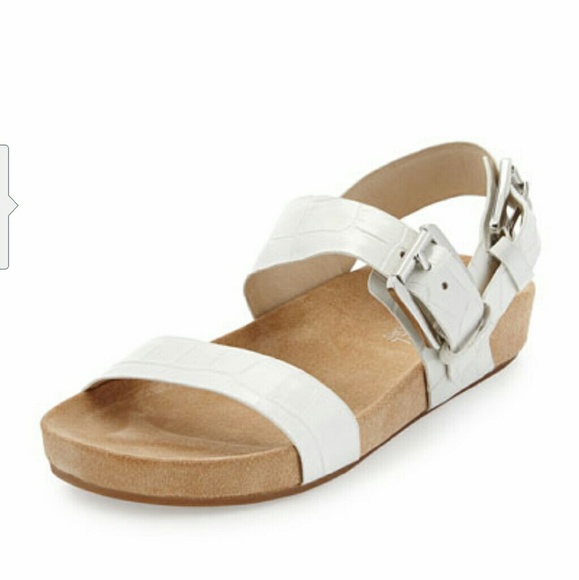 Michael Kors Optic White Sawyer Sandal