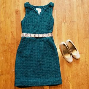 *Anthropologie* Tabitha Quilted Dress with Bows