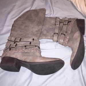Grey Mossimo Boots