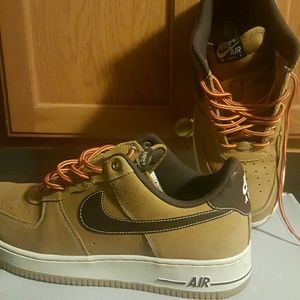 Nubuck Air Force ones