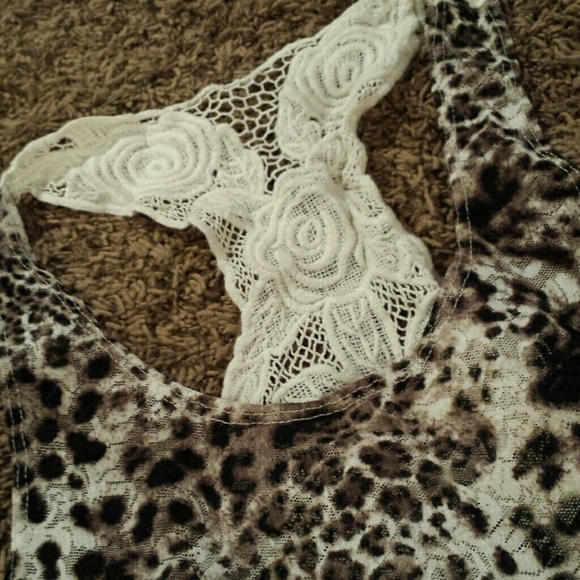 Cheetah Print Racerback | size M - Picture 2 of 4