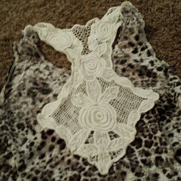 Cheetah Print Racerback | size M - Picture 4 of 4