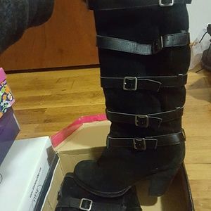 Dollhouse rebel midi boots