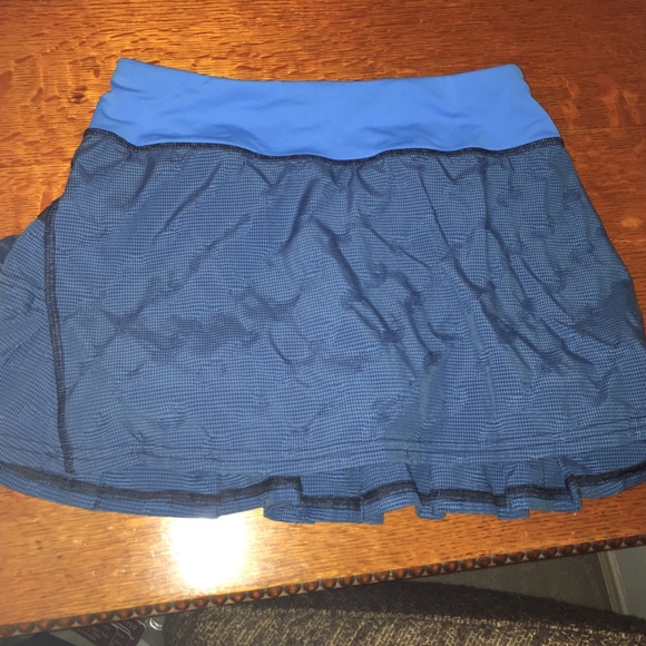 Lulu blue skort