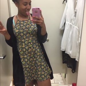 Halter/Flowery Forever 21 Dress