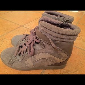 High top sketchers-grey-LIKE NEW