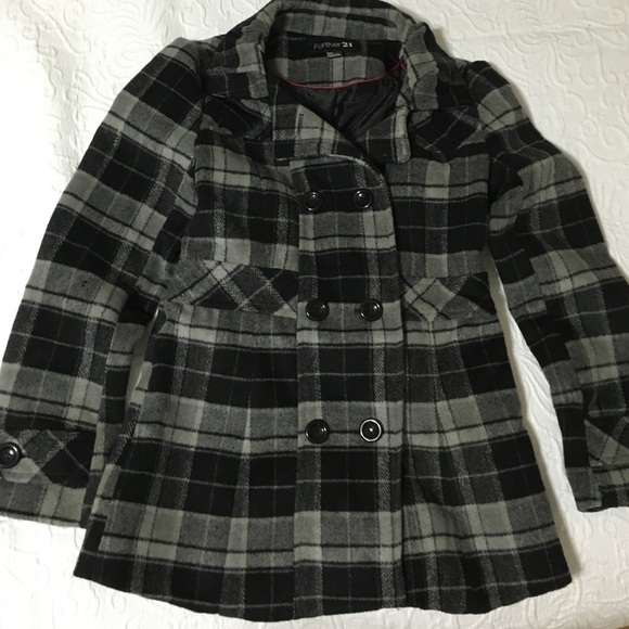 Black and Grey Coat