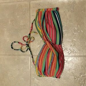 NWOT JC penny bikini top, size L